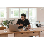 Tarro termo de acero inoxidable de doble pared con tapa 500 ml color blanco segunda vista bodegón 2