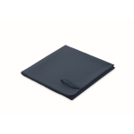 Toalla de microfibra ligera de secado rápido 50x100 cm color azul segunda vista