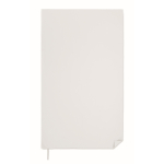 Toalla de microfibra de secado rápido 70x120 cm color blanco tercera vista