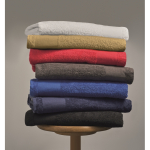 Toalla de manos de rizo de 100% algodón 380 g/m² 30x50 cm color blanco vista bodegón