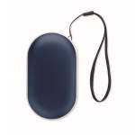 Calentador de manos aluminio con 3 niveles de calor 5.000mAh color azul cuarta vista