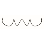 Cable magnético trenzado de RPET tipo-C de 60 W, 1M color negro cuarta vista