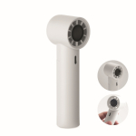 Ventilador portátil de mano de plástico con 5 velocidades color blanco