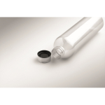 Botella de RPET antifugas con cierre seguro y capacidad de 1L color transparente vista fotografía quinta vista