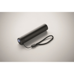 Linterna recargable de aluminio reciclado de 110 lúmenes color negro vista fotografía cuarta vista