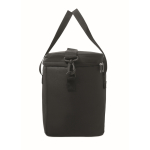 Bolsa nevera 600D RPET con forro PEVA aislante 18L color negro