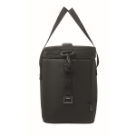 Bolsa nevera 600D RPET con forro PEVA aislante 18L color negro octava vista