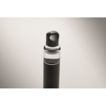 Botella 2 en 1 de acero inoxidable con vaso doble pared 610ml color negro vista fotografía cuarta vista