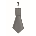 Paño de limpieza RPET de colores con gancho para colgar color gris
