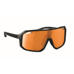Gafas de sol deportivas con lentes espejadas UV400 color naranja