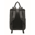 Mochila nevera RPET 600D repelente al agua 20 L color gris oscuro quinta vista