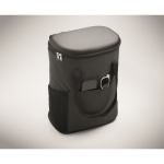 Mochila nevera RPET 600D repelente al agua 20 L color gris oscuro vista fotografía octava vista