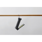 Luz de trabajo aluminio recargable 1200 mAh giratoria 270° color negro vista fotografía octava vista