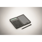 Calculadora con tableta LCD de 5 pulgadas y lápiz óptico color negro vista fotografía quinta vista