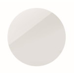 Imán redondo laminado en PVC para marcaje a color color blanco