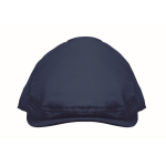 Gorra estilo boina de algodón con hebilla metálica 235 g/m² color azul segunda vista