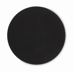 Alfombrilla de ratón de poliéster antideslizante 21 cm color blanco cuarta vista