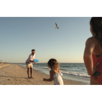 Disco volador de plástico oceánico de 21 cm para marcar color turquesa segunda vista bodegón