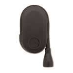 Luz de lectura LED recargable de plástico con clip y 3 modos color negro segunda vista