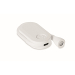 Luz de lectura LED recargable de plástico con clip y 3 modos color blanco