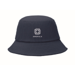 Gorro de pana 100% poliéster para bordado 220 g/m² color azul vista principal