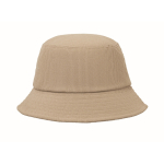 Gorro de pana 100% poliéster para bordado 220 g/m² color beige