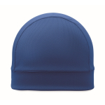 Gorro deportivo de poliéster transpirable y ligero color azul quinta vista