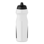 Botella deportiva antifugas con agarre sólido 700 ml color blanco tercera vista