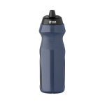 Botella deportiva antifugas con agarre sólido 700 ml color azul marino vista de impresión