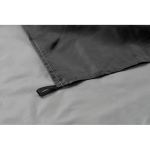 Esterilla ligera de playa de poliéster de 200x210cm color negro vista fotografía sexta vista