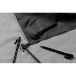 Esterilla ligera de playa de poliéster de 200x210cm color negro vista fotografía octava vista