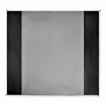 Esterilla ligera de playa de poliéster de 200x210cm color negro decima vista