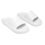 Chanclas unisex de plástico para playa y eventos color blanco