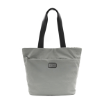 Bolsa de mano/hombro ultraligera con compartimentos BrandCharger color gris claro vista de impresión