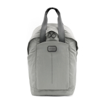 Mochila de nylon con compartimiento para portátil BrandCharger 16'' color gris claro vista de impresión