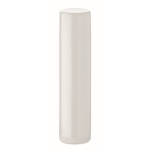 Bálsamo labial vegano con SPF10 con sabor a vainilla 4.5 g color blanco