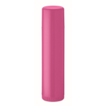 Bálsamo labial vegano con SPF10 con sabor a vainilla 4.5 g color fucsia