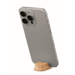 Set de cables en estuche con tapa que sirve como soporte móvil color beige novena vista