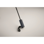 Paraguas plegable automático de pongee RPET 190T Ø107 color azul vista fotografía sexta vista