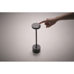 Lámpara de sobremesa de aluminio con 24 LED táctil color negro vista fotografía quinta vista