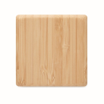 Reloj temporizador de bambú con cuenta atrás digital color madera tercera vista