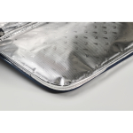 Bolsa nevera picnic de RPET para 2 con set completo color azul vista fotografía