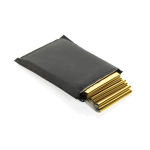 Manta de emergencia impermeable reutilizable con funda RPET color negro