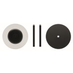 Lámpara de mesa recargable LED con autonomía de 6 horas color negro