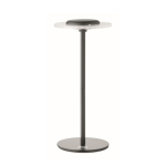 Lámpara de mesa recargable LED con autonomía de 6 horas color negro vista de impresión