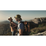 Gorro de pescador de poliéster repelente al agua 64 g/m² color verde militar segunda vista bodegón