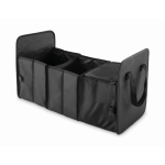Organizador de coche plegable de poliéster RPET 600D color negro segunda vista