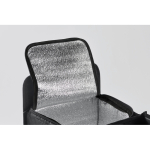 Organizador de coche plegable de poliéster RPET 600D color negro vista fotografía septima vista