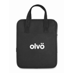 Organizador de coche plegable de poliéster RPET 600D color negro vista principal