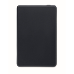 Powerbank de aluminio reciclado con indicador 10.000 mAh color azul marino